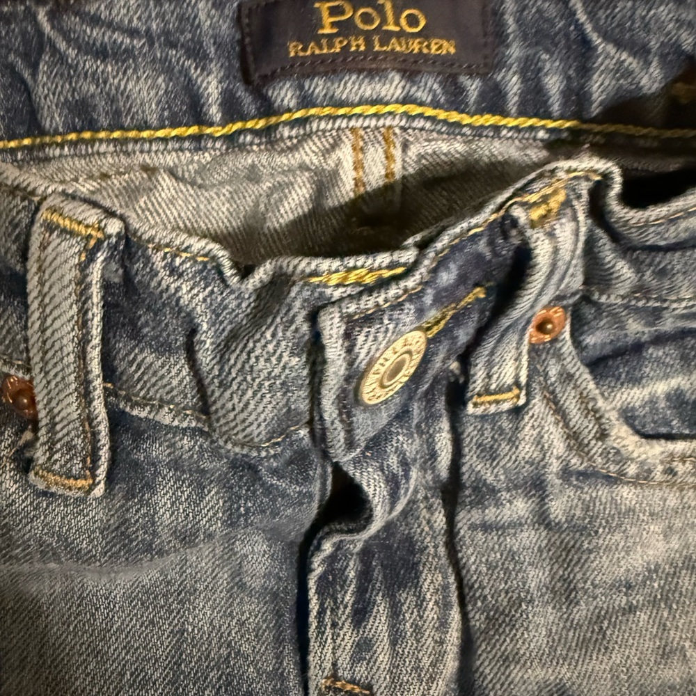 Ralph Lauren Classic Blue Denim Jeans - Picture 2 of 3